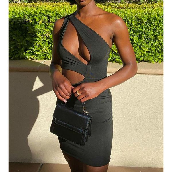 women's swimwear women hollow out mini dress clubwear sleeveless single strap backless bodycon short dresses summer outfits party, White;black
women's swimwear women hollow out mini dress clubwear sleeveless single strap backless bodycon short dresses summer outfits party, White;black