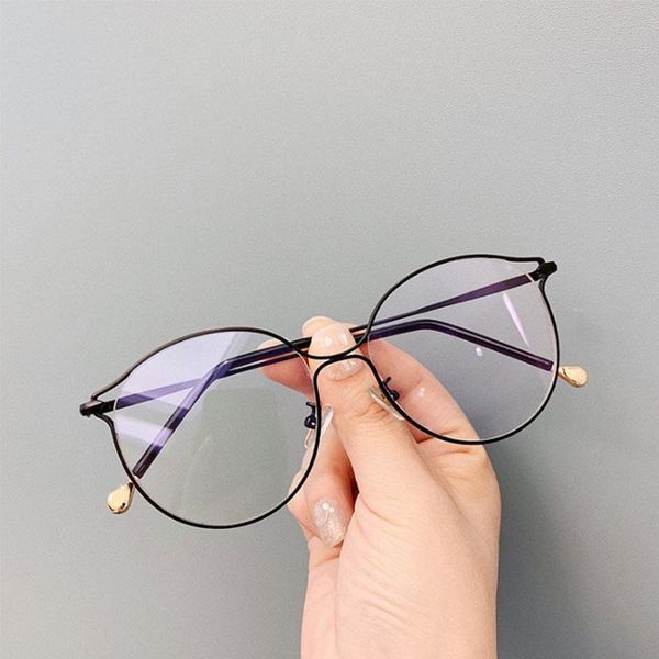 fashion sunglasses frames cat eye metal optical glasses women anti blue light computer eyeglasses 50358, Black
fashion sunglasses frames cat eye metal optical glasses women anti blue light computer eyeglasses 50358, Black