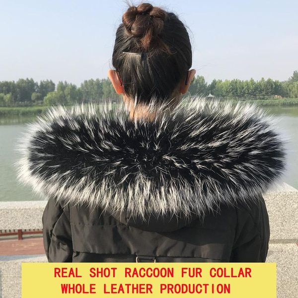 scarves winter women's real natural raccoon fur collar 100% warm large size scarf shawl, Blue;gray
scarves winter women's real natural raccoon fur collar 100% warm large size scarf shawl, Blue;gray