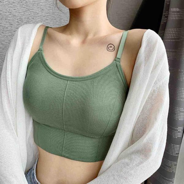 women tank crop seamless underwear female tube lingerie plus size streetwear sleeveless padded camisoles & tanks, Black;white
women tank crop seamless underwear female tube lingerie plus size streetwear sleeveless padded camisoles & tanks, Black;white