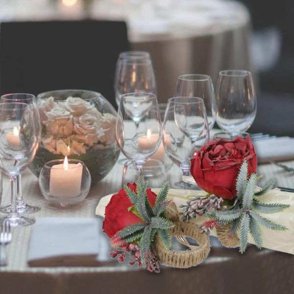napkin rings 2pcs ring decorative romantic long lasting simulation rose flower napking buckle for wedding
napkin rings 2pcs ring decorative romantic long lasting simulation rose flower napking buckle for wedding