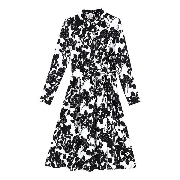 casual dresses shirt dress women's medium length green leaf print waist spring and summer ruffle skirt small fresh chiffon skirt, Black;gray
casual dresses shirt dress women's medium length green leaf print waist spring and summer ruffle skirt small fresh chiffon skirt, Black;gray