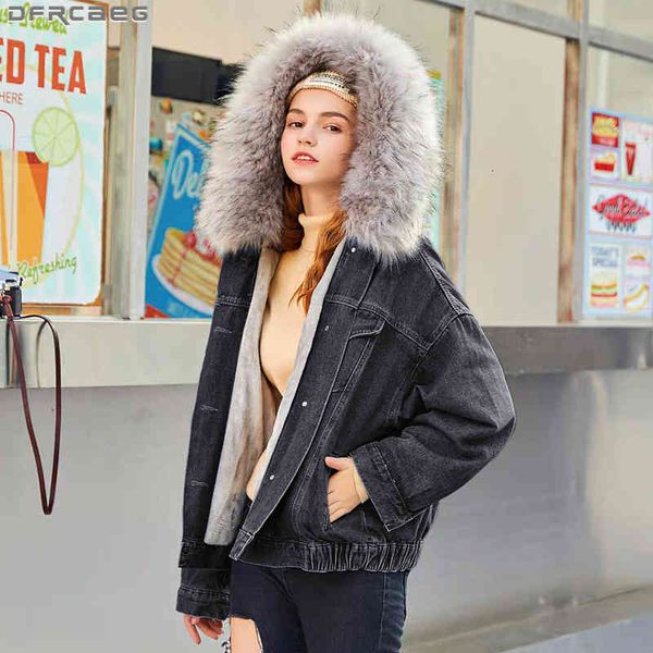women's jackets fashion europe style black denim jacket women winter thicken velvet outerwear fur collar jeans bomber femme gray p, Black;brown
women's jackets fashion europe style black denim jacket women winter thicken velvet outerwear fur collar jeans bomber femme gray p, Black;brown