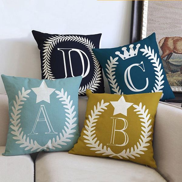 alphabet cushion cover 26 letters a-z cotton linen baby room decorative pillows case nordic office chair seat pillow covers cushion/decorati
alphabet cushion cover 26 letters a-z cotton linen baby room decorative pillows case nordic office chair seat pillow covers cushion/decorati