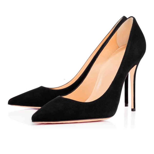 shoe luxurys designers red bottom heels 12 8cm womens dress shoes dust bag round pointed toes pumps spikes high heel with box size 35-42, Black
shoe luxurys designers red bottom heels 12 8cm womens dress shoes dust bag round pointed toes pumps spikes high heel with box size 35-42, Black