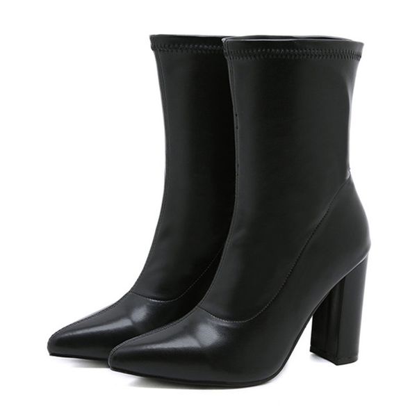dress shoes outono inverno botas femininas de alta qualidade couro do plutônio apontou toe festa deslizamento em sapatos moda saltos quadrad, Black
dress shoes outono inverno botas femininas de alta qualidade couro do plutônio apontou toe festa deslizamento em sapatos moda saltos quadrad, Black