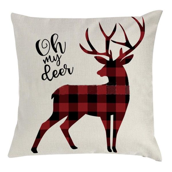 cushion/decorative pillow christmas decoration cushion cover cartoon elk santa case linen home
cushion/decorative pillow christmas decoration cushion cover cartoon elk santa case linen home