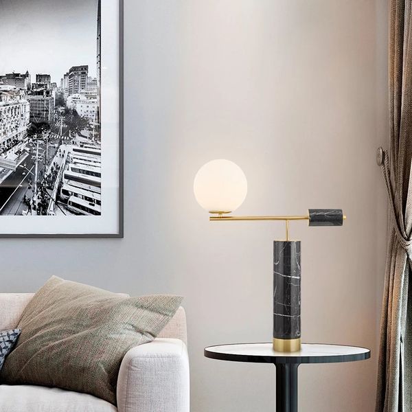 modern light luxury table lamp living model room decorative art marble glass american bedroom bedside
modern light luxury table lamp living model room decorative art marble glass american bedroom bedside