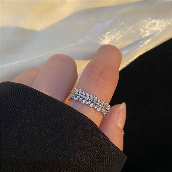 niche design sense ear of wheat opening indifference texture index finger ring, Silver
niche design sense ear of wheat opening indifference texture index finger ring, Silver