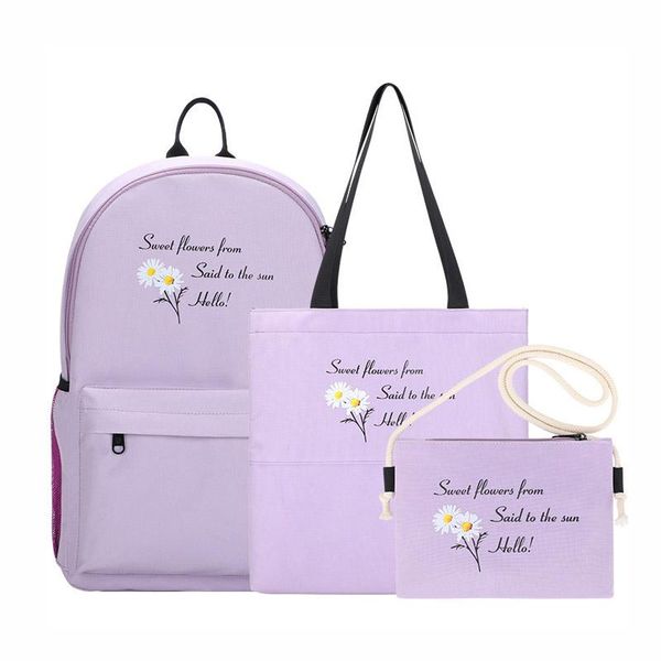3-piece set schoolbags durable oxford teenager girls backpack casual women fashion school bags shoulder
3-piece set schoolbags durable oxford teenager girls backpack casual women fashion school bags shoulder
