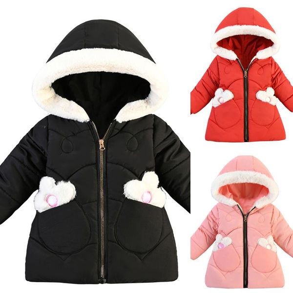 down coat children winter warm parkas girls coats jacket zip thick snow hoodie outwear born thicken, Blue;gray
down coat children winter warm parkas girls coats jacket zip thick snow hoodie outwear born thicken, Blue;gray