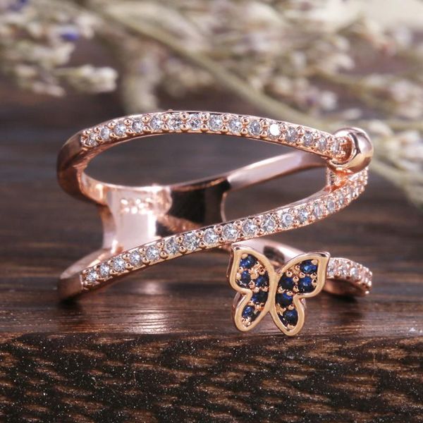 wedding rings hollow out butterfly cz ring for women offically proposal flower leaf bands with unique design, Slivery;golden
wedding rings hollow out butterfly cz ring for women offically proposal flower leaf bands with unique design, Slivery;golden