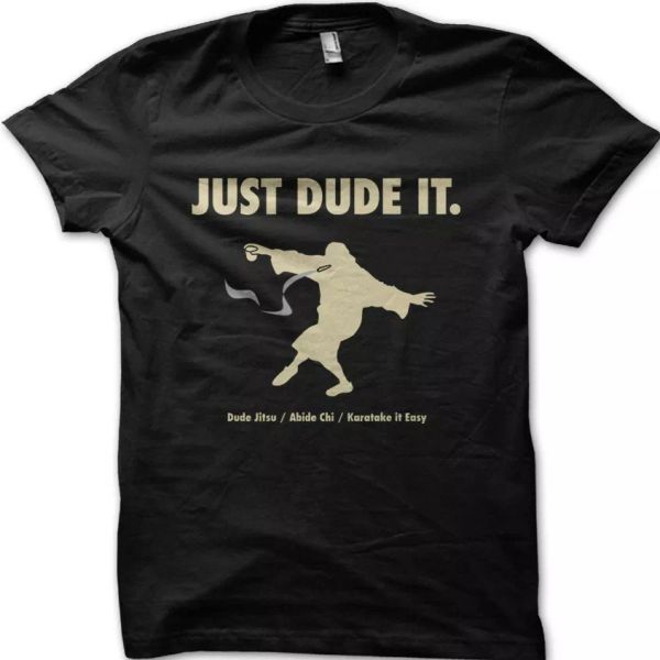 The Big Lebowski Just DUDE it Jeff Bridges ABIDE Dudeism printed t-shirt FN9264, White;black
The Big Lebowski Just DUDE it Jeff Bridges ABIDE Dudeism printed t-shirt FN9264, White;black