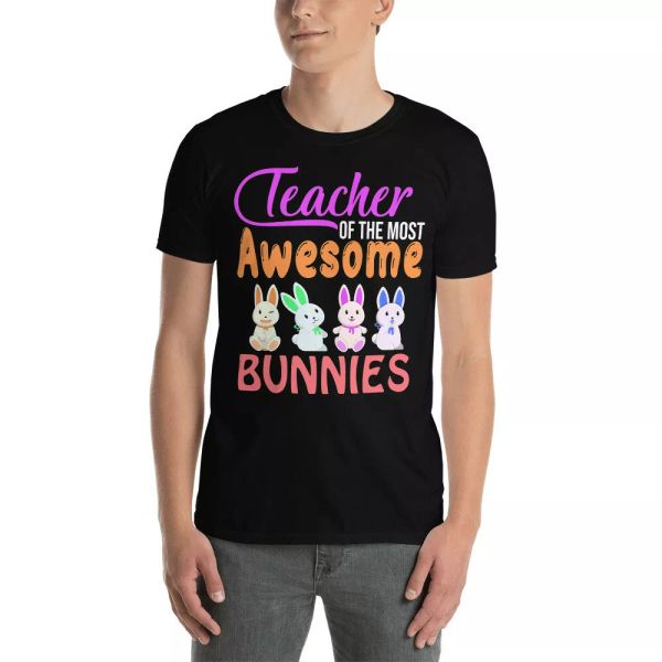 teacher of the most awesome bunnies cute easter bunny eggs hunt lover t-shirt, White;black
teacher of the most awesome bunnies cute easter bunny eggs hunt lover t-shirt, White;black