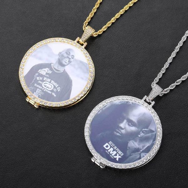 pendant necklaces hip hop pendant micro set zircon trendsetter flip round po frame necklace hip jewelry, Silver
pendant necklaces hip hop pendant micro set zircon trendsetter flip round po frame necklace hip jewelry, Silver