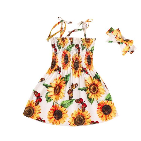 girl's dresses 6m-3t toddler baby kid girls floral flowers ruched strap 2021 summer princess dress for clothes baby's clothing, Red;yellow
girl's dresses 6m-3t toddler baby kid girls floral flowers ruched strap 2021 summer princess dress for clothes baby's clothing, Red;yellow