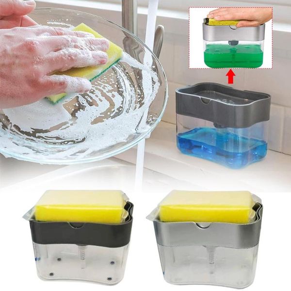 soap dispenser pump sponge caddy creative kitchen 2-in-1 manual press liquid with washing
soap dispenser pump sponge caddy creative kitchen 2-in-1 manual press liquid with washing