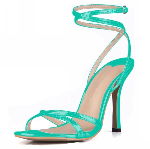 sandals llxf stilettos summer sandalias mujer narrow band 10cm thin heels shoes woman ankle strap pumps patent leather wedding, Black
sandals llxf stilettos summer sandalias mujer narrow band 10cm thin heels shoes woman ankle strap pumps patent leather wedding, Black