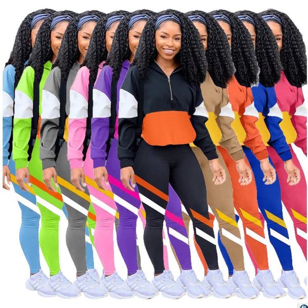 women's two piece pants women splicing leisure sports suit pieces set stand collar hoodie+legging casual jogging outfits tracksuit spor, White
women's two piece pants women splicing leisure sports suit pieces set stand collar hoodie+legging casual jogging outfits tracksuit spor, White