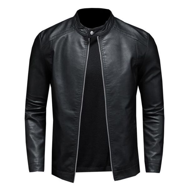 men's vests 2021 pu leather jacket men coats motorcycle slim windbreaker fashion outerwear clothing, Black;white
men's vests 2021 pu leather jacket men coats motorcycle slim windbreaker fashion outerwear clothing, Black;white