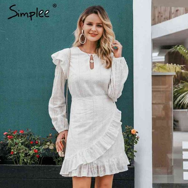 elegant cotton women puff sleeve ruffle straight female mini casual autumn winter office ladies party dress 210414, Black;gray
elegant cotton women puff sleeve ruffle straight female mini casual autumn winter office ladies party dress 210414, Black;gray