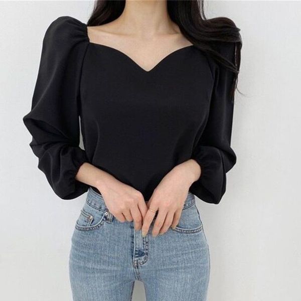 women's blouses & shirts hzirip chic chiffon elegant full sleeves gentle 2021 office lady age-reducing autumn streetwear slim, White
women's blouses & shirts hzirip chic chiffon elegant full sleeves gentle 2021 office lady age-reducing autumn streetwear slim, White
