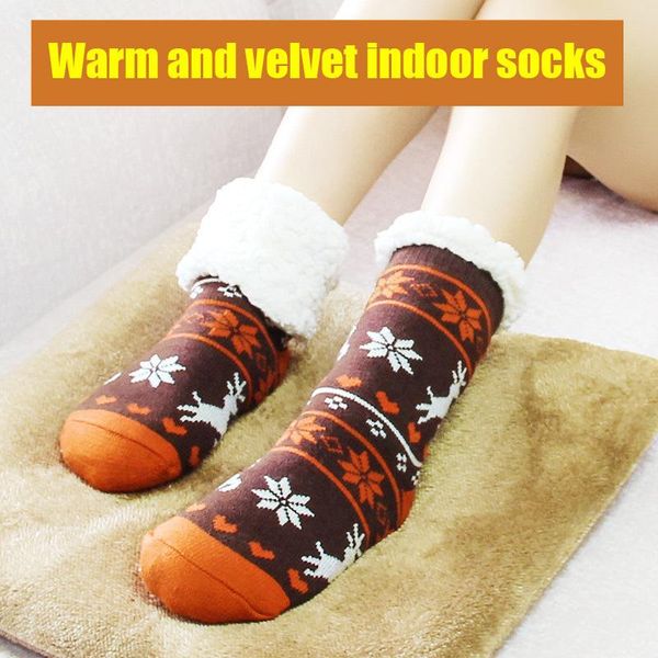 socks & hosiery warm fleece lined winter soft slipper christmas with non slip for men women h9, Black;white
socks & hosiery warm fleece lined winter soft slipper christmas with non slip for men women h9, Black;white