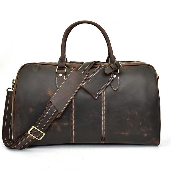 duffel bags big capacity crazy horse leather men travel bag vintage genuine cowhide weekend luggage overnight
duffel bags big capacity crazy horse leather men travel bag vintage genuine cowhide weekend luggage overnight