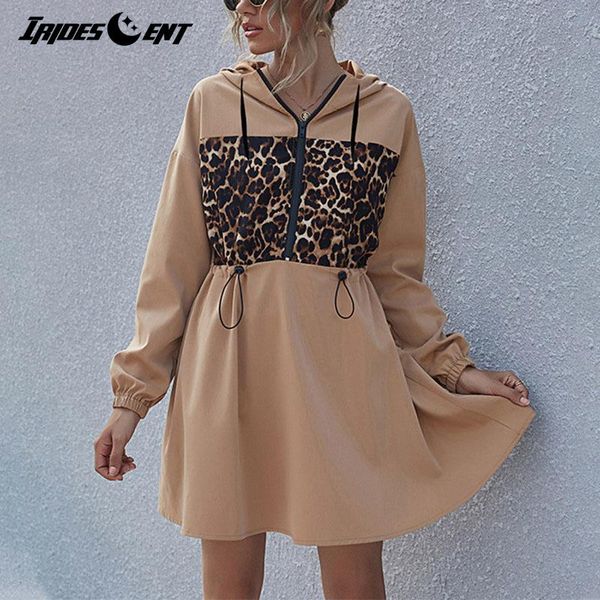 casual dresses women long sleeve dress hoodie pullover patchwork leopard hooded, Black;gray
casual dresses women long sleeve dress hoodie pullover patchwork leopard hooded, Black;gray
