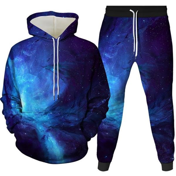 men's tracksuits fashionable star 3d digital printing and women's casual loose pullover with two pieces of oversized sportswear, Gray
men's tracksuits fashionable star 3d digital printing and women's casual loose pullover with two pieces of oversized sportswear, Gray