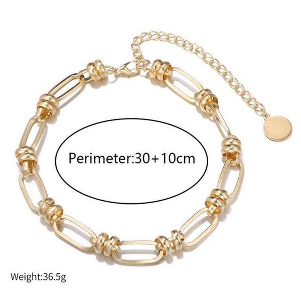 chains 2021 jewelry wild temperament metal hollow geometry simple oval chain necklace female, Silver
chains 2021 jewelry wild temperament metal hollow geometry simple oval chain necklace female, Silver