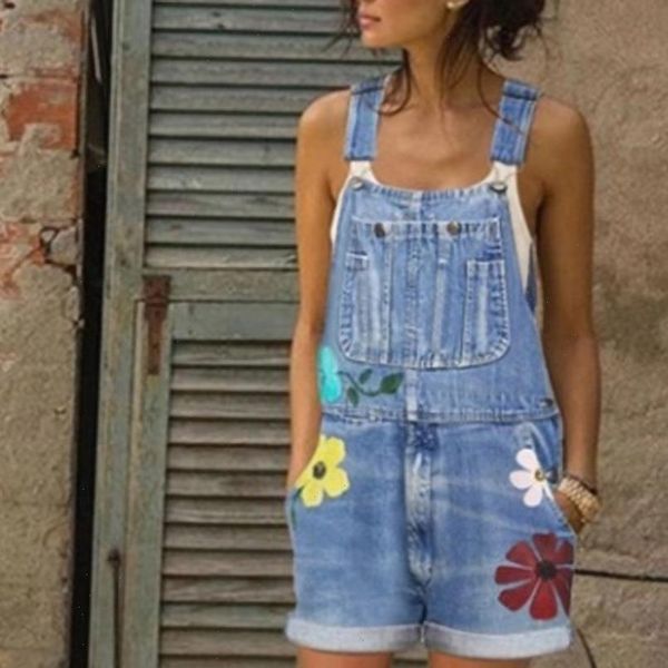summer women romper jumpsuits denim overalls printed slim suede shorts short bib pants cotton polyester floral pockets jumpsuit, Black;white
summer women romper jumpsuits denim overalls printed slim suede shorts short bib pants cotton polyester floral pockets jumpsuit, Black;white
