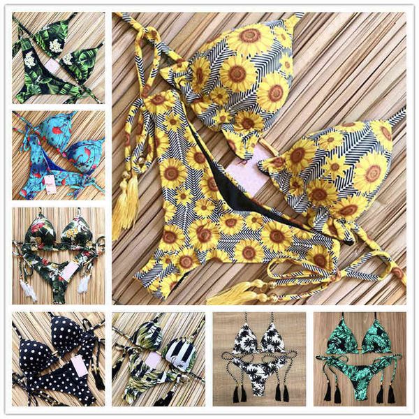 printed bikinis set swimwear women swimsuit bandage halter beach wear push up bathing suits female brazilian bikini set, White;black
printed bikinis set swimwear women swimsuit bandage halter beach wear push up bathing suits female brazilian bikini set, White;black