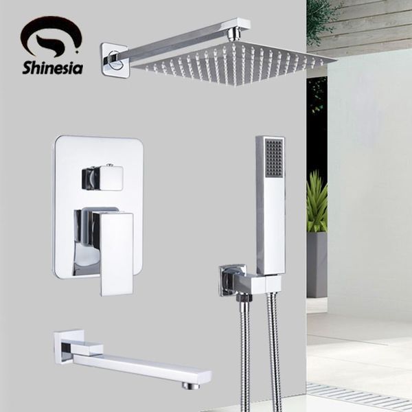 bathroom shower sets shinesia chrome concealed faucet set wall mounted 8''10''12''16'' rainfall head
bathroom shower sets shinesia chrome concealed faucet set wall mounted 8''10''12''16'' rainfall head