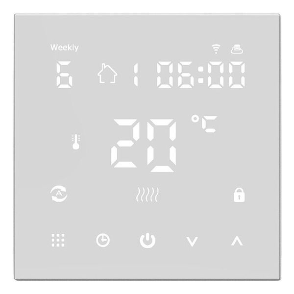 smart home control tuya wifi thermostat, water heating temperature controller for google home, alexa, 3a
smart home control tuya wifi thermostat, water heating temperature controller for google home, alexa, 3a