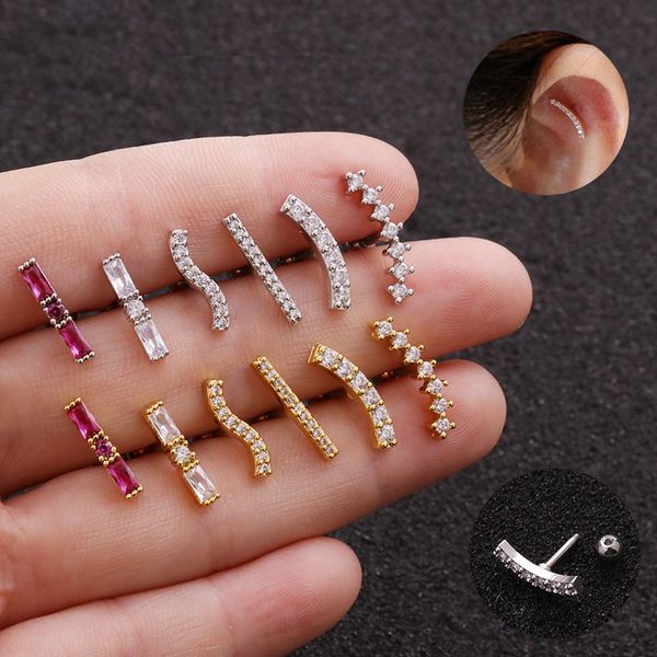 rectangle cartilage stud earrings stainless steel helix tragus conch ear lobe screw back earring piercing jewelry, Slivery;golden
rectangle cartilage stud earrings stainless steel helix tragus conch ear lobe screw back earring piercing jewelry, Slivery;golden