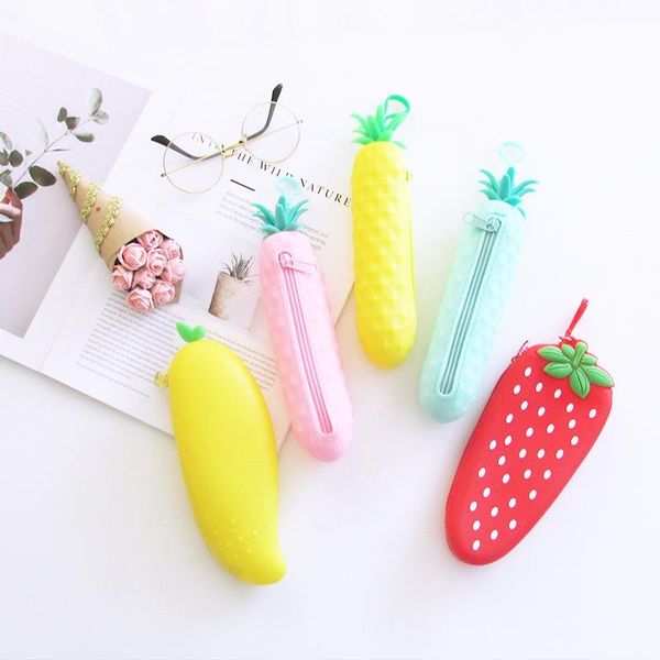 pencil bags silicone case cartoon fruit vegetables water proof student stationery school supplies cute child bag high capacity
pencil bags silicone case cartoon fruit vegetables water proof student stationery school supplies cute child bag high capacity