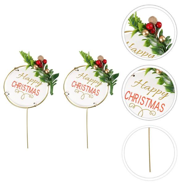 other festive & party supplies 2 sets christmas cake er xmas decorations decorative picks
other festive & party supplies 2 sets christmas cake er xmas decorations decorative picks