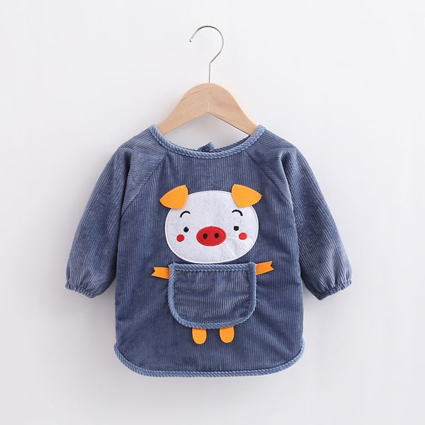 apron children's dinner bib baby spring and autumn long sleeve coat boys girls back dressing
apron children's dinner bib baby spring and autumn long sleeve coat boys girls back dressing
