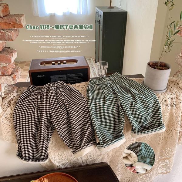 trousers 2021 style girls boys plaid pants thicken cotton fashion winter kids long 2-8 years, Blue
trousers 2021 style girls boys plaid pants thicken cotton fashion winter kids long 2-8 years, Blue