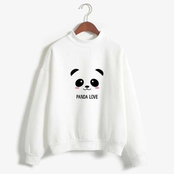 panda love panda print street hip hop sweater, Black
panda love panda print street hip hop sweater, Black