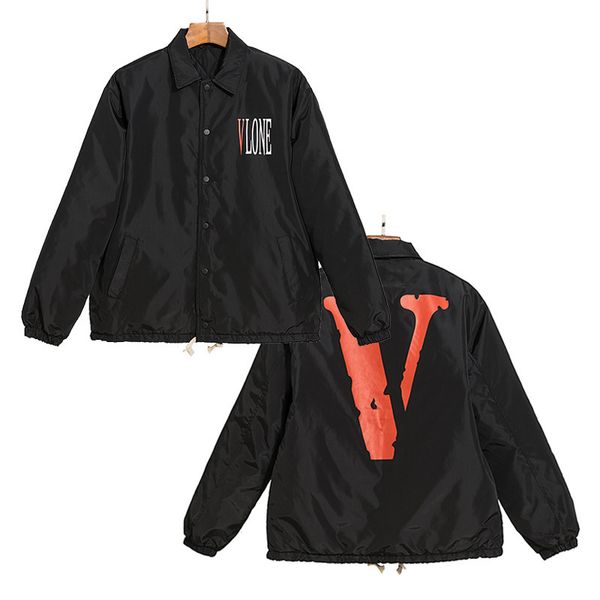 the fine fleece hoodies chao brand front letter printed baseball jacket cotton padded back big v flying men's and women's winter, Black
the fine fleece hoodies chao brand front letter printed baseball jacket cotton padded back big v flying men's and women's winter, Black