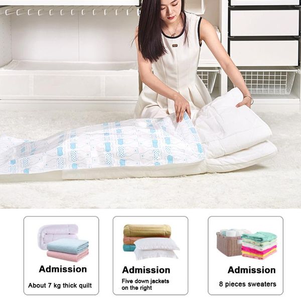 pcs/set save space home seal dustproof travel vacuum compressed organizer large storage bag reusable with pump foldable bags
pcs/set save space home seal dustproof travel vacuum compressed organizer large storage bag reusable with pump foldable bags