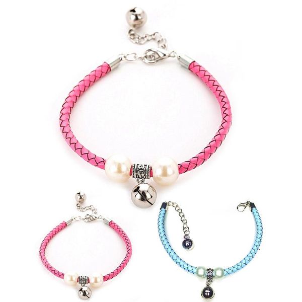 cat collars & leads pet woven collar fake pearl decor adjustable braided fashion with bell small dorakitten
cat collars & leads pet woven collar fake pearl decor adjustable braided fashion with bell small dorakitten