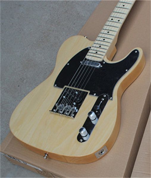 custom shop telecaster natural electric guitar tele basswood body dot inlay maple fingerboard black pickguard chrome hardware
custom shop telecaster natural electric guitar tele basswood body dot inlay maple fingerboard black pickguard chrome hardware