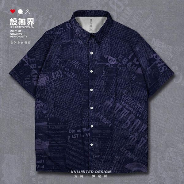 men's casual shirts retro english chinese korean s spaper collage short-sleeved shirt print beach hawaiian fashion clothes summer, White;black
men's casual shirts retro english chinese korean s spaper collage short-sleeved shirt print beach hawaiian fashion clothes summer, White;black