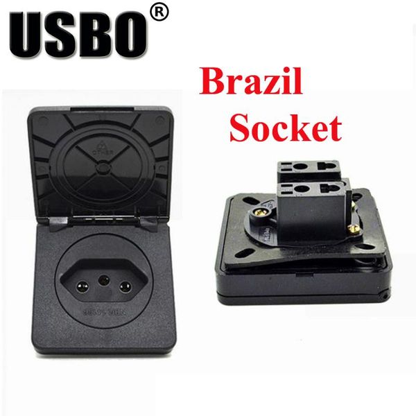 smart power plugs black square cover card-type socket ip54 10a/20a 250v brazil ac dustproof and waterproof industrial assembly outlet
smart power plugs black square cover card-type socket ip54 10a/20a 250v brazil ac dustproof and waterproof industrial assembly outlet