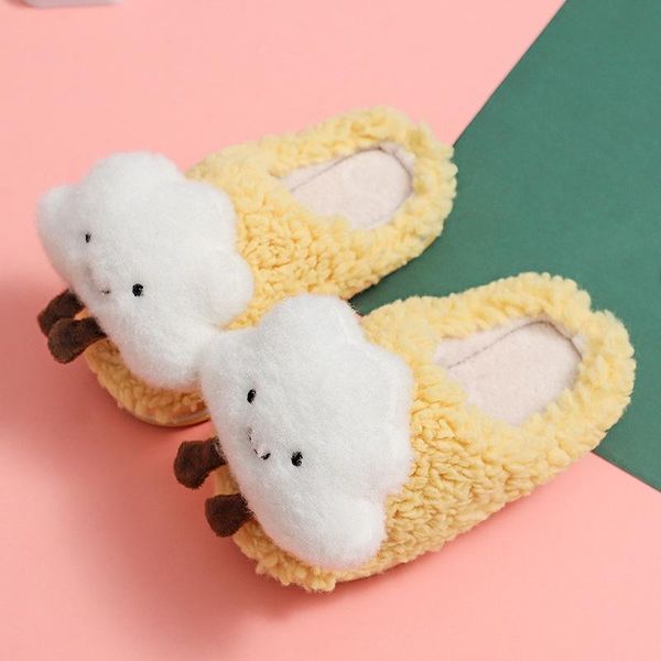 slipper 2021 winter girls slippers cute cartoon clouds children cotton boys flip flops home kids floor shoes soft non-slip, Black;grey
slipper 2021 winter girls slippers cute cartoon clouds children cotton boys flip flops home kids floor shoes soft non-slip, Black;grey