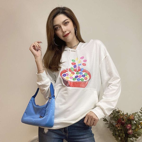 women's sweaters girlsat18 street loose sweater print coat spring and autumn thin lazy long sleeve plug pocket hoodie 2fod, White;black
women's sweaters girlsat18 street loose sweater print coat spring and autumn thin lazy long sleeve plug pocket hoodie 2fod, White;black
