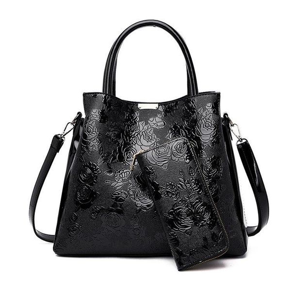 evening bags 2021 2pcs/set luxury handbag women tote bag designer fashion print pu leather brand lady shoulder messenger with wallet
evening bags 2021 2pcs/set luxury handbag women tote bag designer fashion print pu leather brand lady shoulder messenger with wallet